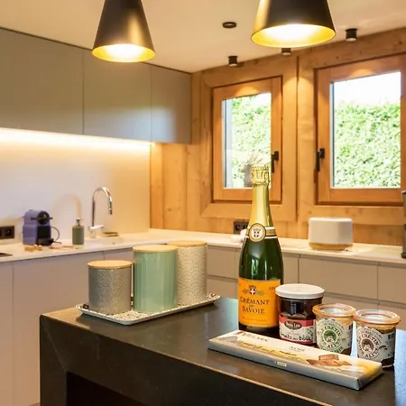 Megeve - Chalet Miage Daire Demi-Quartier